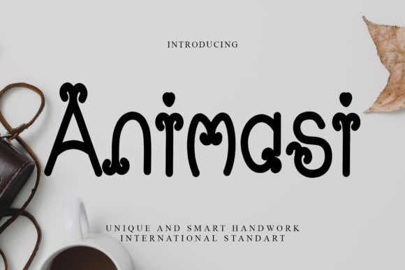 Animasi Font for Quirky Branding and Delicate Typography