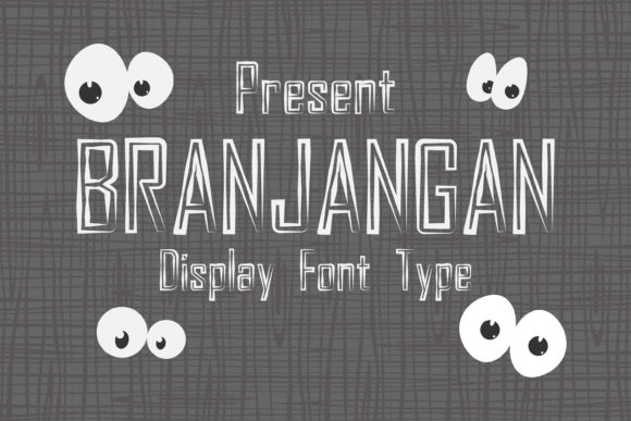 Branjangan Font: A Playful Display Typeface for Creative Branding