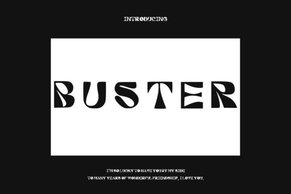 Buster Vintage: The Display Font That Elevates Your Campaigns