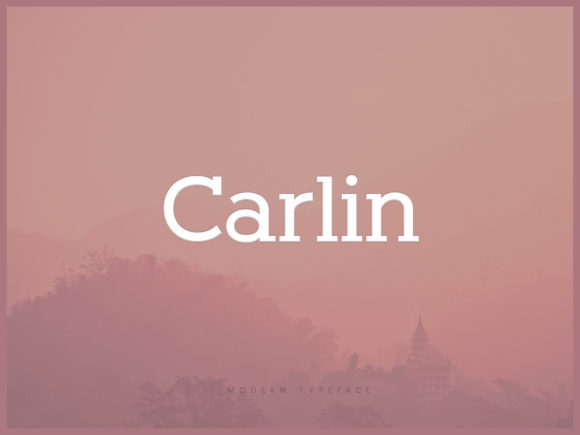 Carlin Display Font for Bold Brand Campaigns