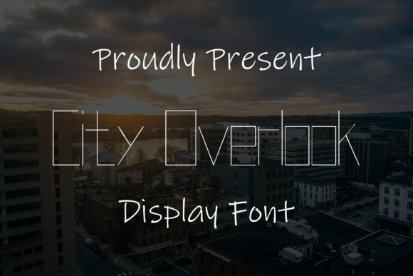 City Overlook Font for Modern Web and Brand Design