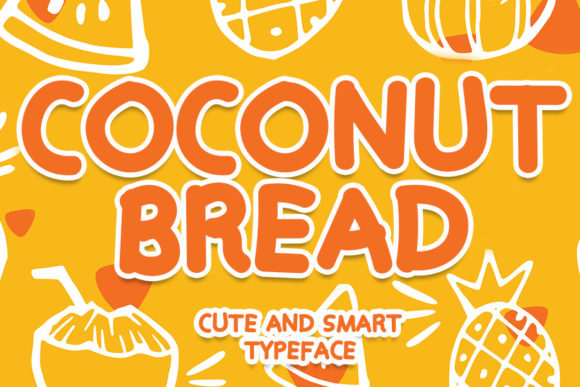 Cococnut Bread Font for Editorial Design and Branding