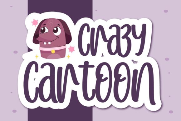 Crazy Cartoon Font: A Playful Display Typeface for Creative Web Design