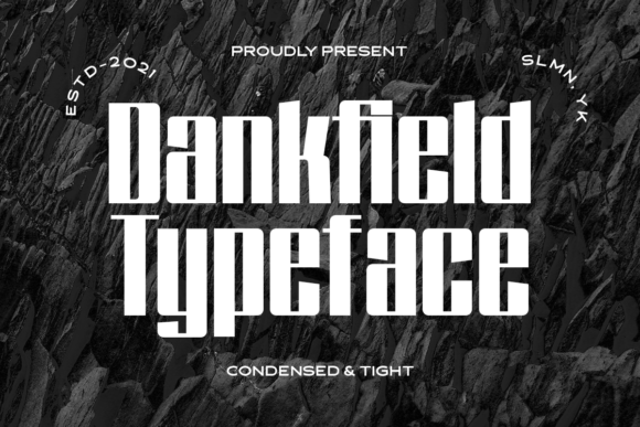 Dankfield Display Font for Bold and Futuristic Branding