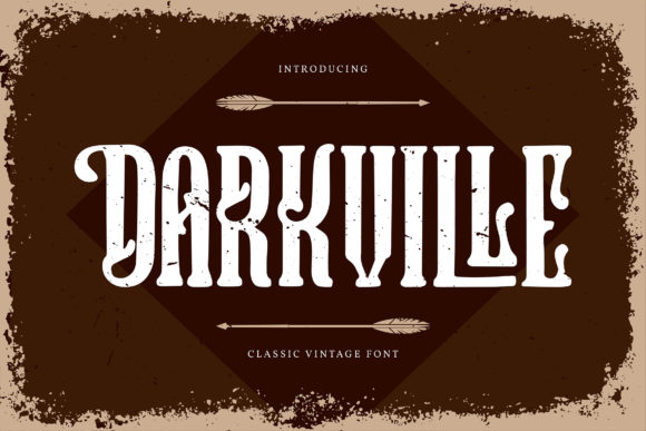 Darkville Font: A Bold Choice for Branding and Display