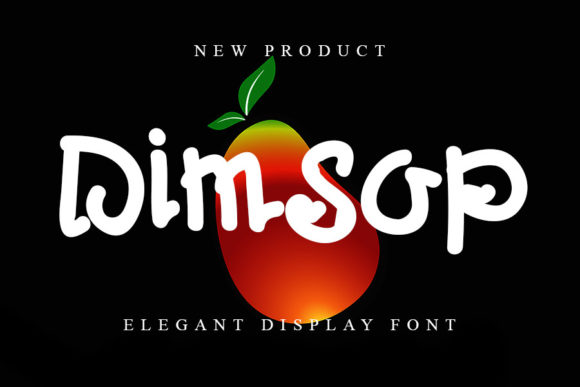Dimsop Font for Playful Campaigns and Creative Designs