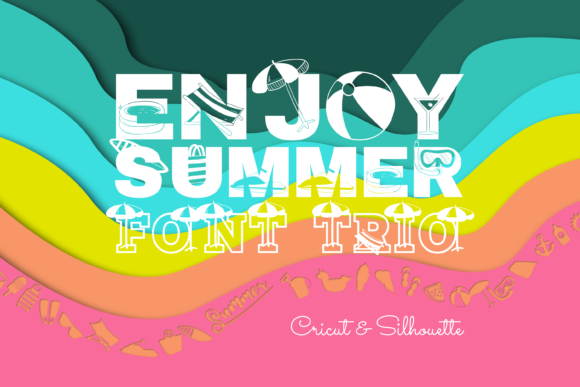 Enjoy Summer Trio: A Typeface for Lively Editorial Design