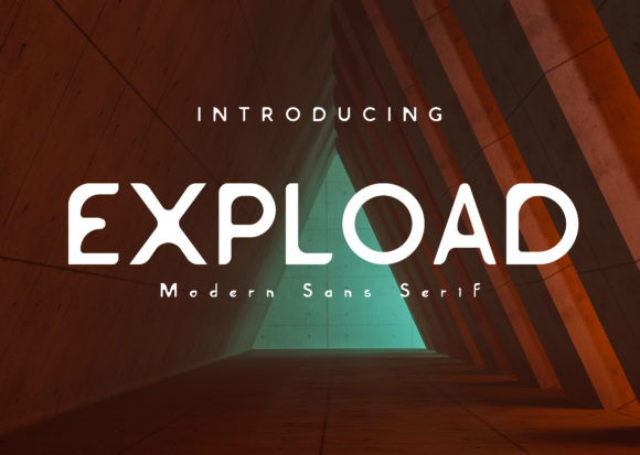 Expload Font: A Vintage-Styled Typeface for Memorable Branding