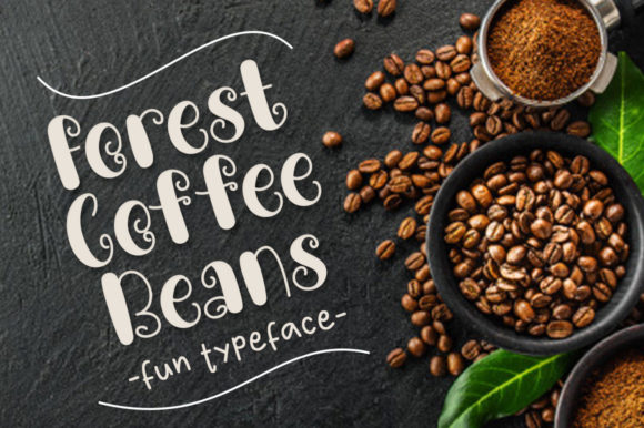 Forest Coffee Beans Font for Professional Branding