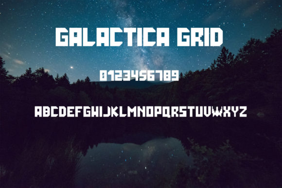 Galactica Grid Font Review for Editorial Design