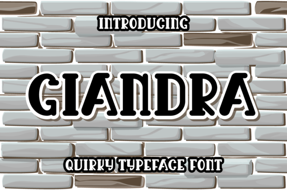 Giandra Font: A Stylish Display Typeface for Web Design