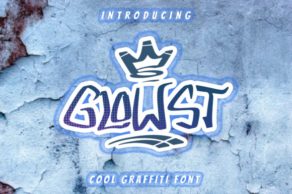 Glowst Display Font for Creative Branding Projects