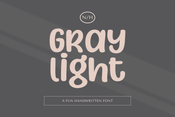 Gray Light Font for Modern Web Design Projects