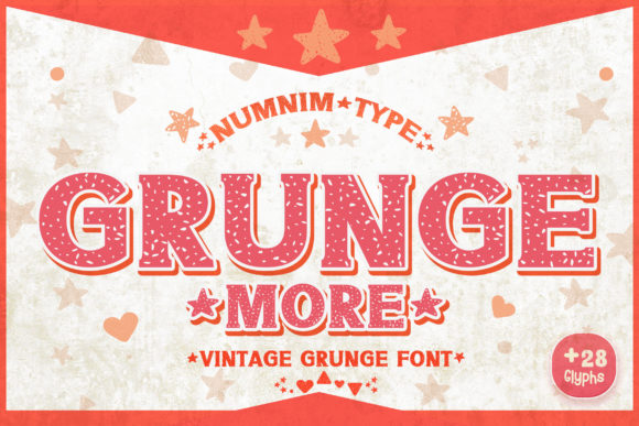 Grunge More Font for Bold Branding and Vintage-Inspired Design