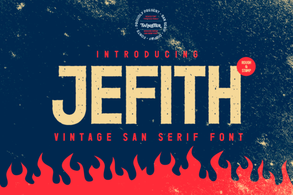 Jefith Display Font for Bold Branding and Creative Projects