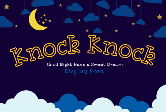 Knock Knock Font: A Quirky Addition to Creative Branding Projects