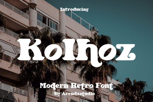 Kolhoz Font for Creative Design Projects