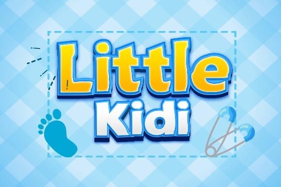 Little Kidi Font for Bold, Playful Branding and Marketing