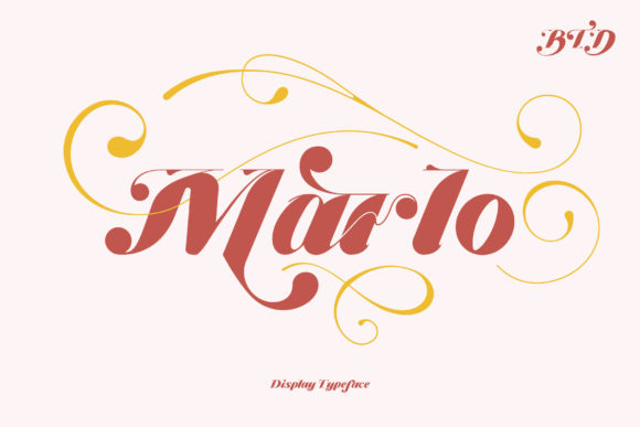 Marlo Font: A Bold Display Typeface for Business Branding