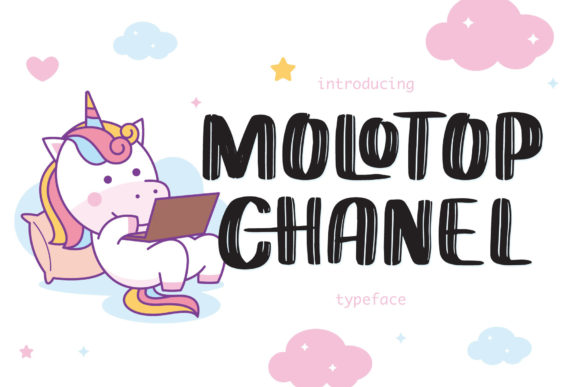 Molotop Chanel Display Font for Modern Branding Projects