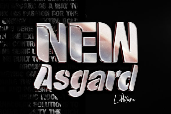 New Asgard Display Font Review for Modern Branding