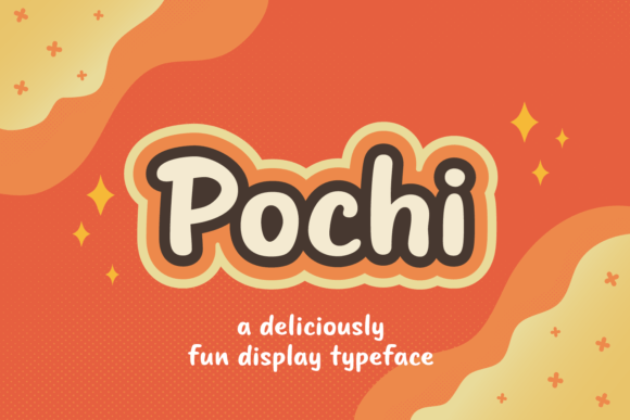 Pochi: A Playful Paint Brushed Display Font for Bold Branding