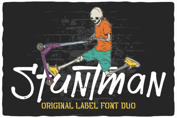 Stuntman Typeface: A Modern Display Font for Digital Branding