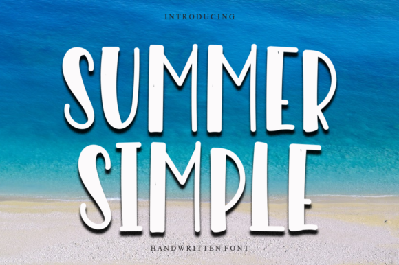 Summer Simple Font for Bold and Trendy Makers