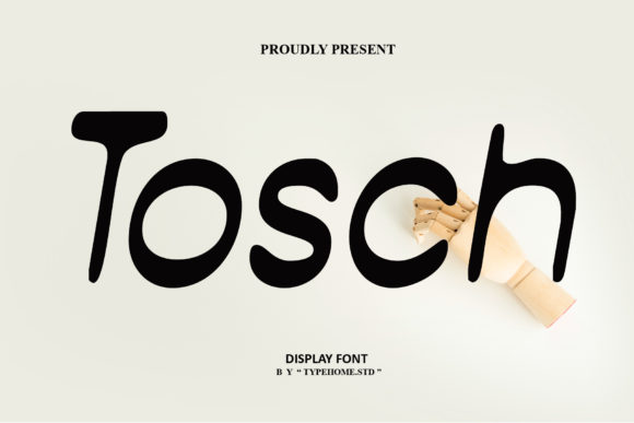 Tosch Display Font Adds Flair to Web Design Projects